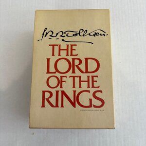 J.R.R. Tolkien The Lord of the Rings Boxset 1978 Houghton Mifflin 2nd Edition